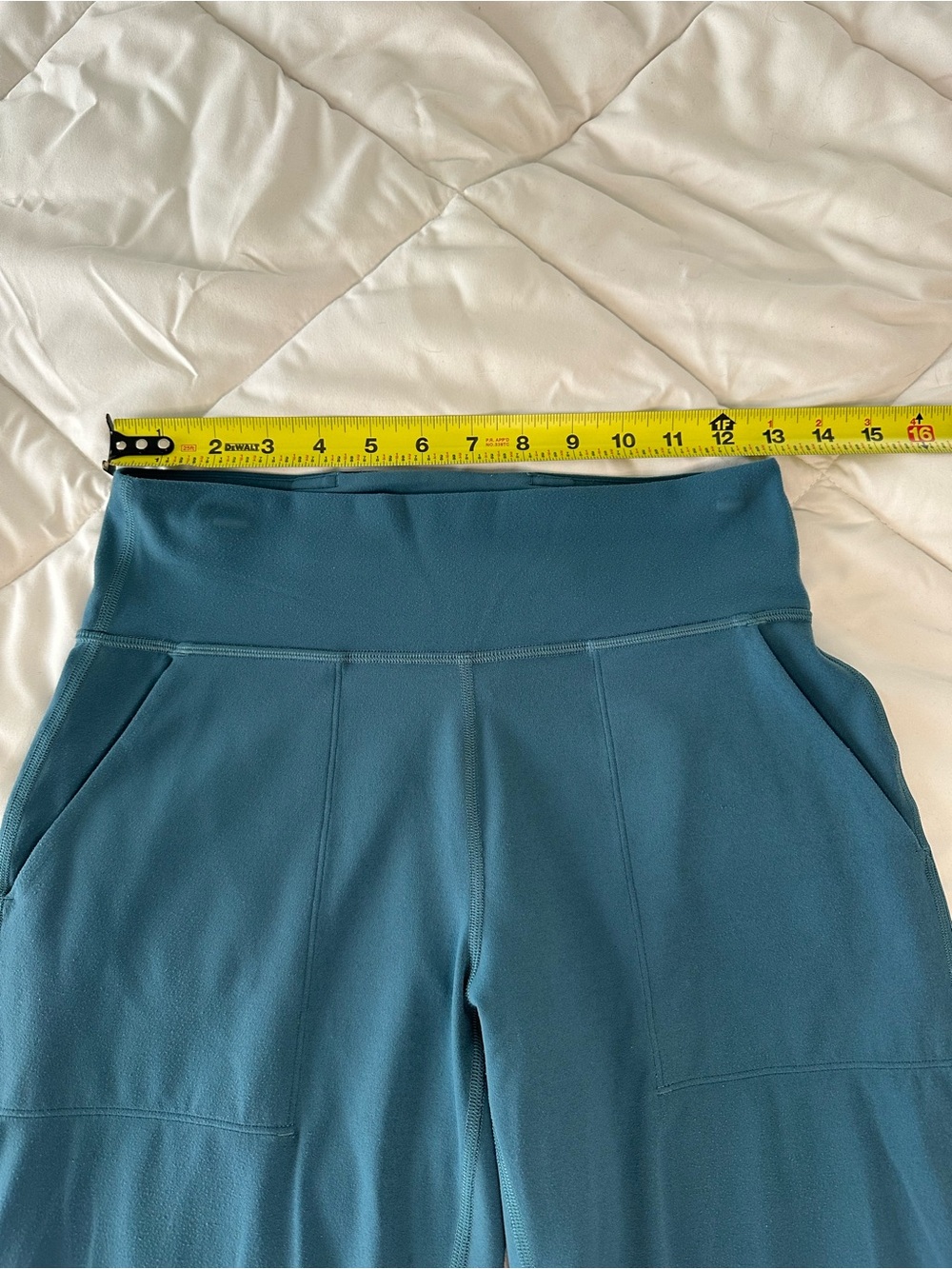 Lululemon Align High-Waist Joggers Casual Athleisure Soft Cozy Pants Teal Sz 6 - Picture 3 of 6
